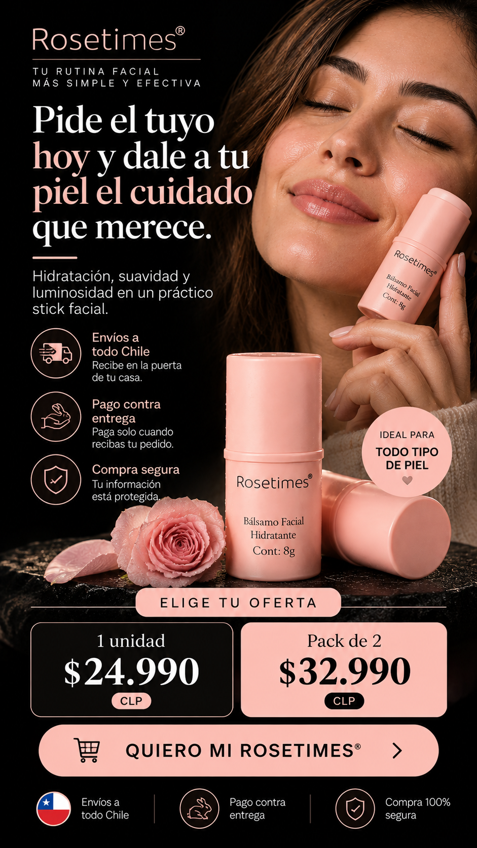ROSETIMES® — BÁLSAMO FACIAL REAFIRMANTE