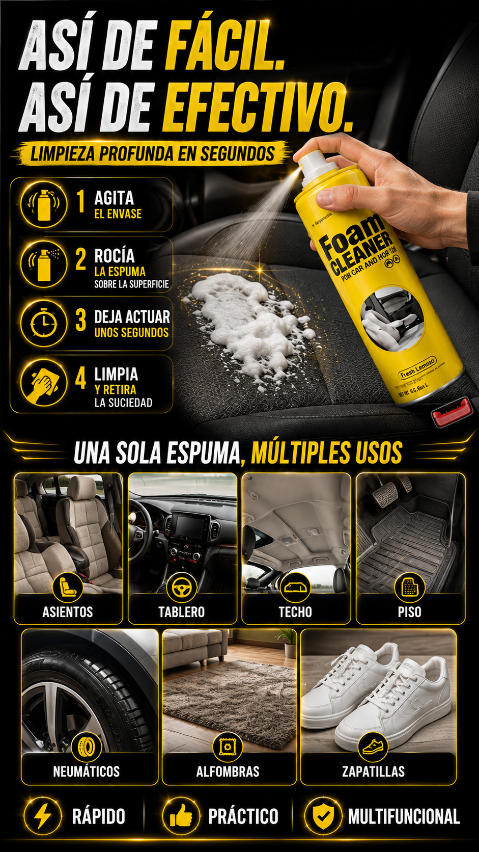 Espuma Limpiadora FOAM CLEANER™