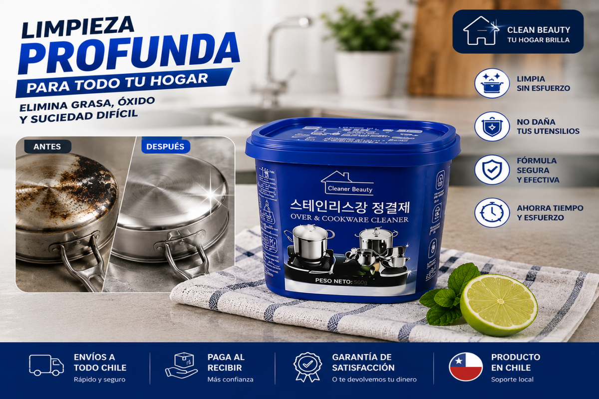 Pasta Limpiadora Ultra Potente para Ollas