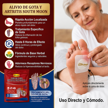 Pack de 3 Parches para Articulaciones y Artritis | 36 Unidades
