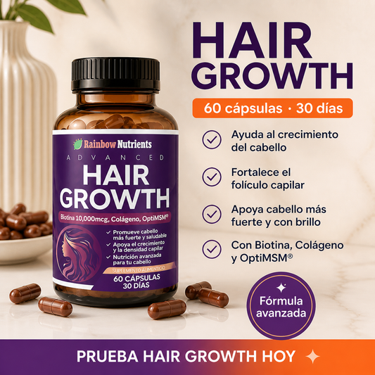 Hair Growth – Fortalecimiento y Cuidado Capilar