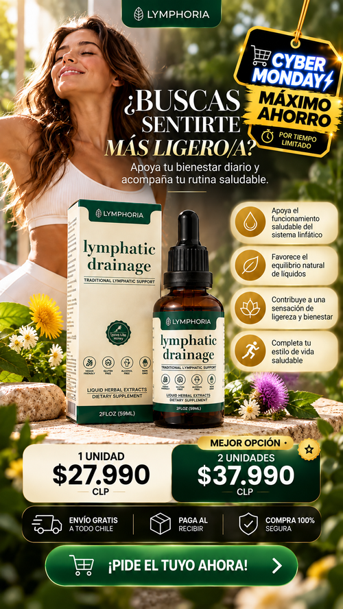 Lymphatic Drainage™ | Fórmula Herbal para el Bienestar Linfático