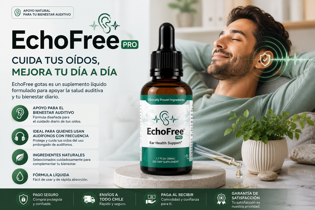 EchoFree® — Gotas para el Cuidado Auditivo