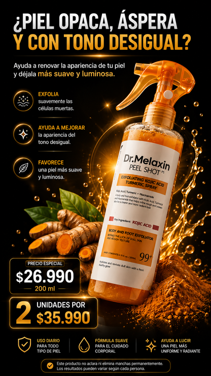 DR. MELAXIN™ — PEEL SHOT