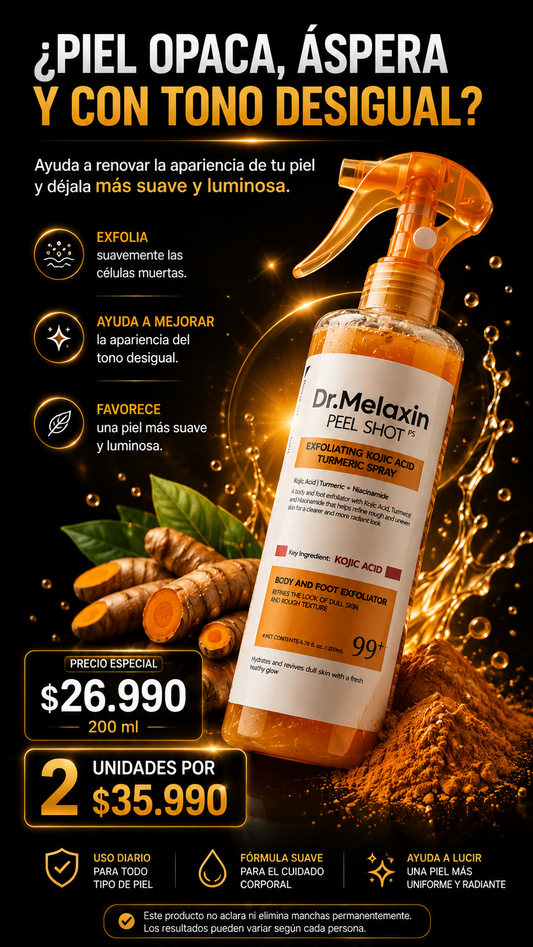 DR. MELAXIN™ — PEEL SHOT