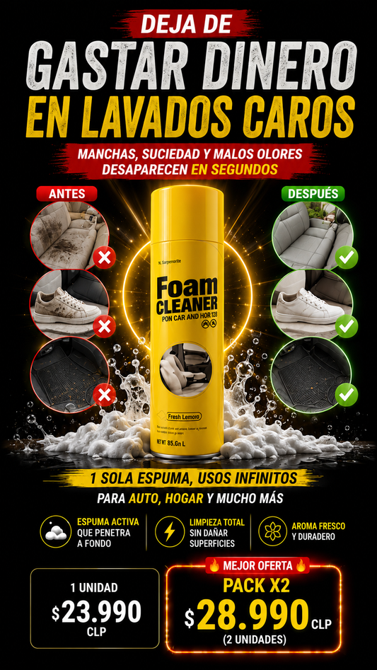 Espuma Limpiadora FOAM CLEANER™